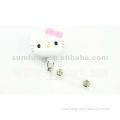 IC/ID Card Badge Holder,Retractable,Pink HelloKitty